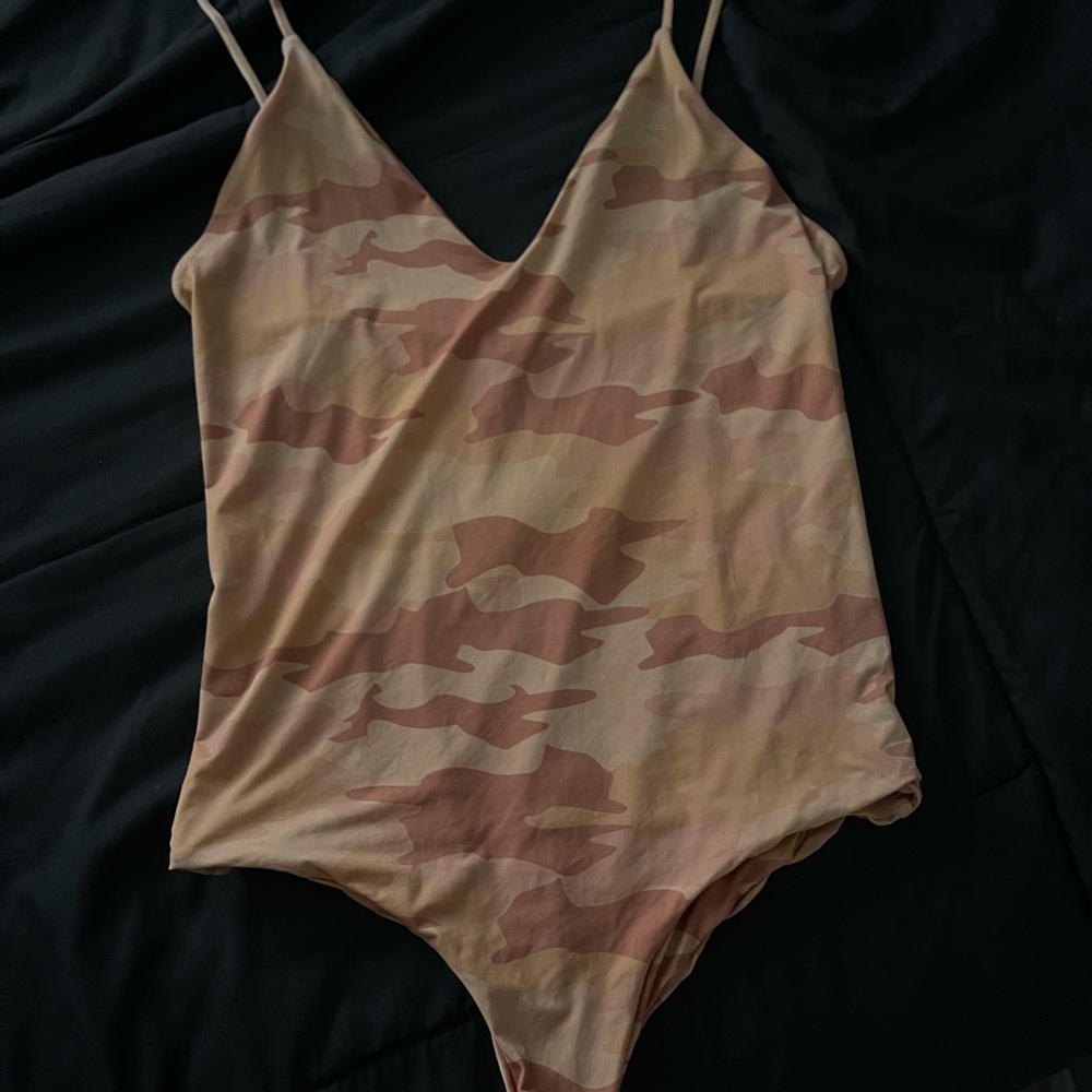 Camouflage One Piece Swimsuit